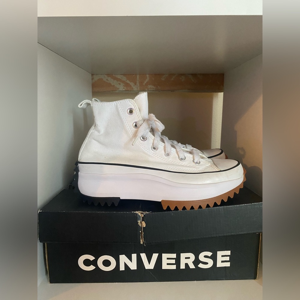 Converse | Shoes | White Run Star Hike Platform High Top